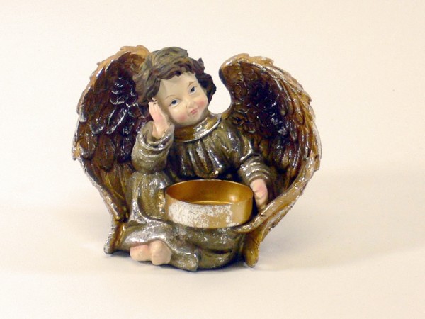 P-Engel Eveline mit Teelicht