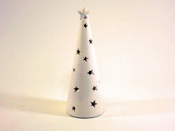 Teelichthalter mit Sternen