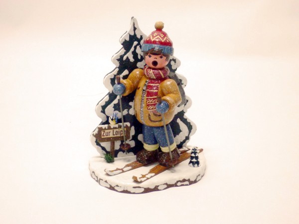 Räuchermann Schneeschuhfahrer