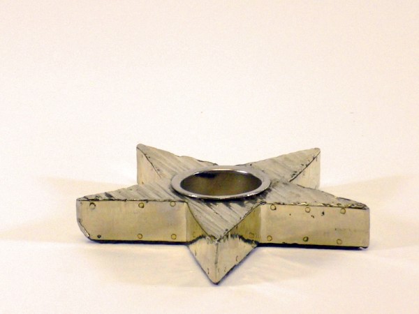 Teelichthalter Stern