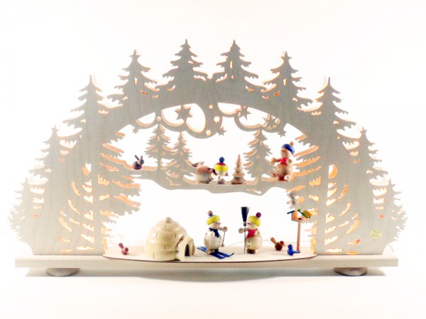 Schwibbogen Schneemannwelt