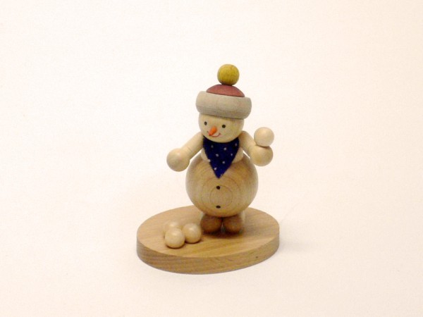 Figur Schneeballschlacht