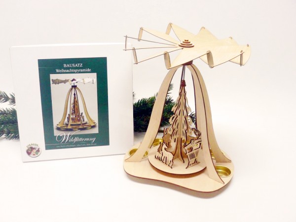 Pyramidenbausatz Wildfütterung