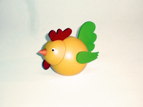 Huhn gelb/grün